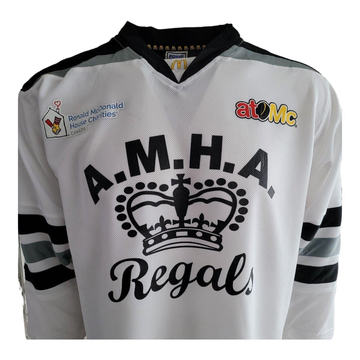 FORCE McDONALD Youth XL Hockey Jersey - Team Canada M.H.A Regals, Size S Compatible-USASTARFASHION