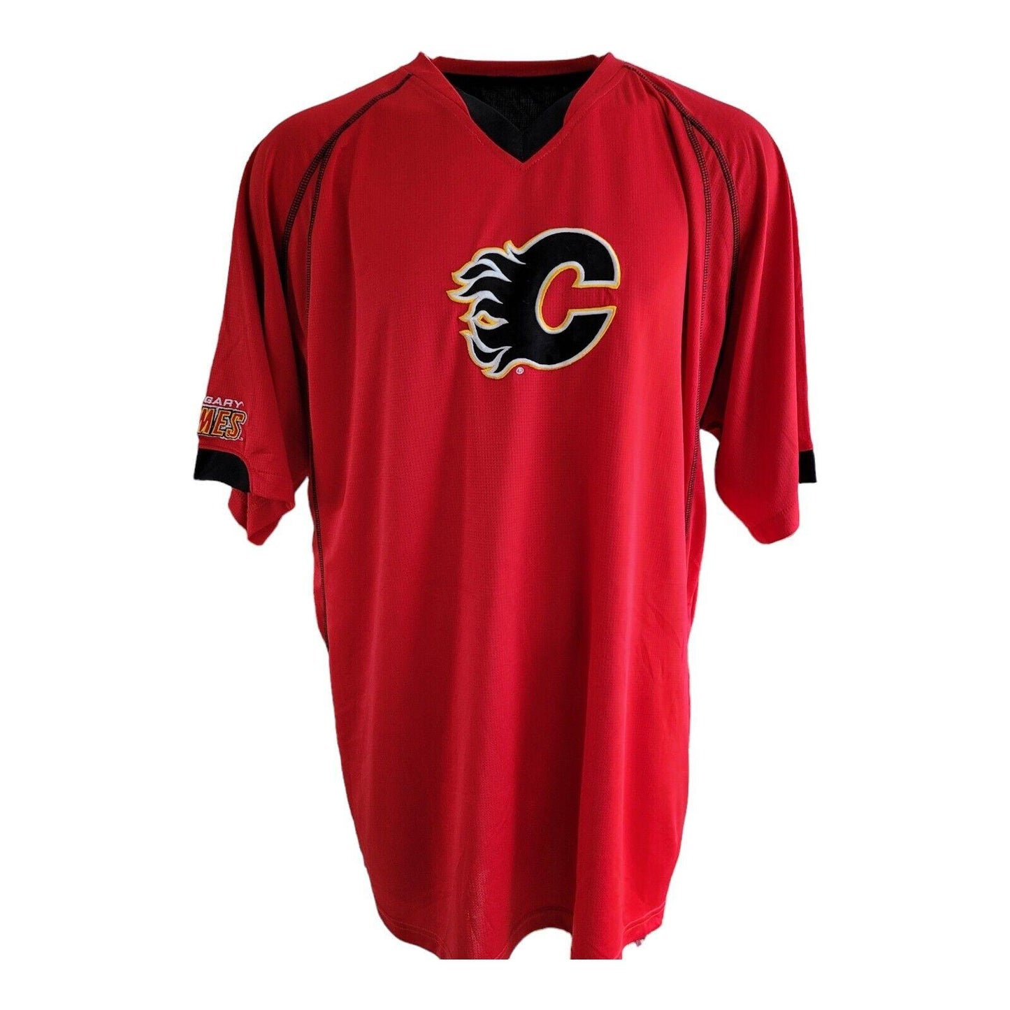 Calgary Flames NHL Jersey Size 3XLT - Premium Red Hockey Apparel-USASTARFASHION