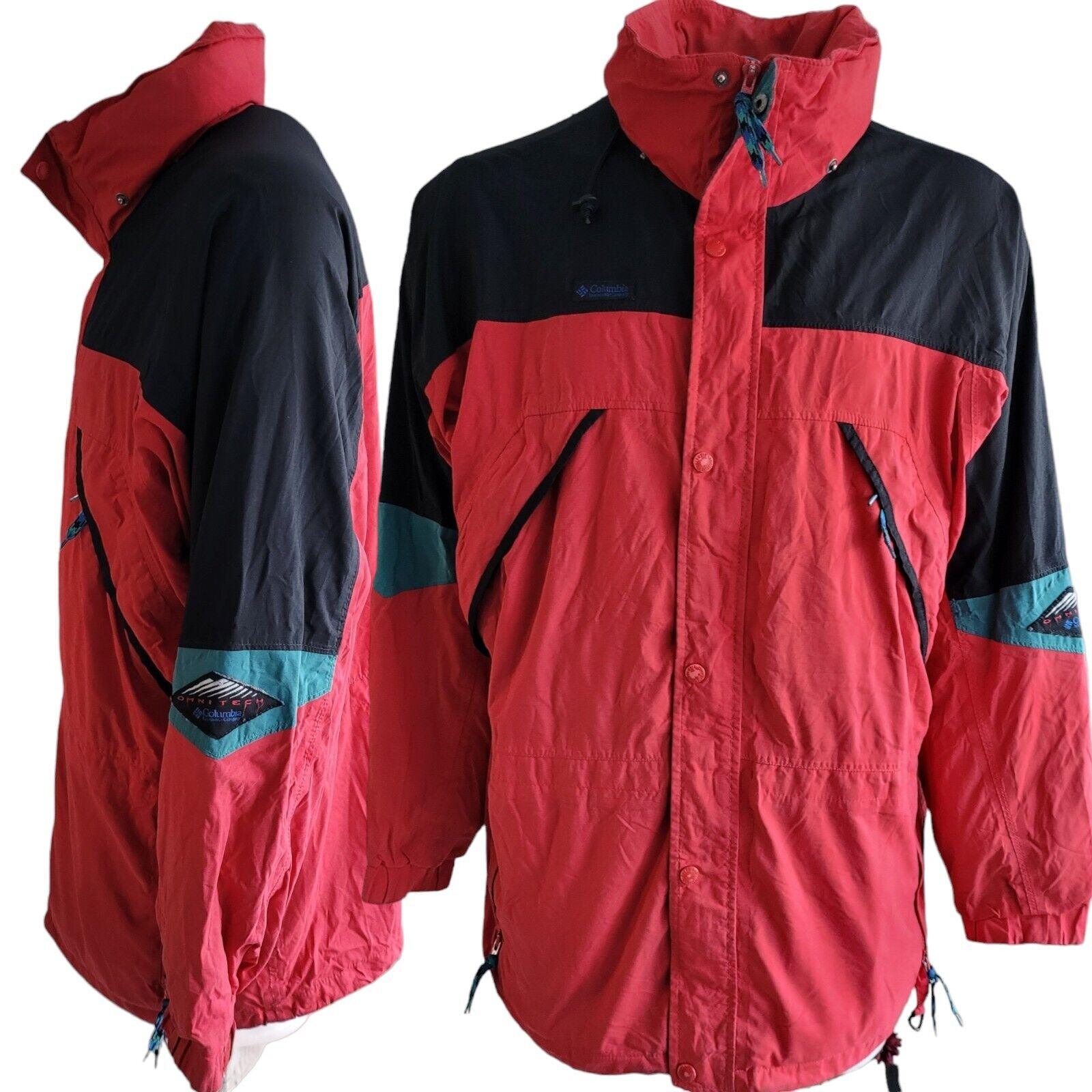 Columbia Sportswear Omni Tech Waterproof Breathable Jacket Large - All-Weather Performanceat its Best-USASTARFASHION