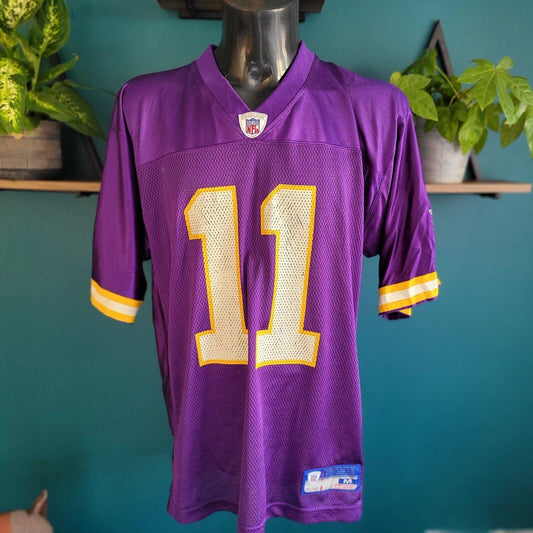 Minnesota Vikings NFL Jersey #11 Nike Size Medium - Vintage Style-USASTARFASHION