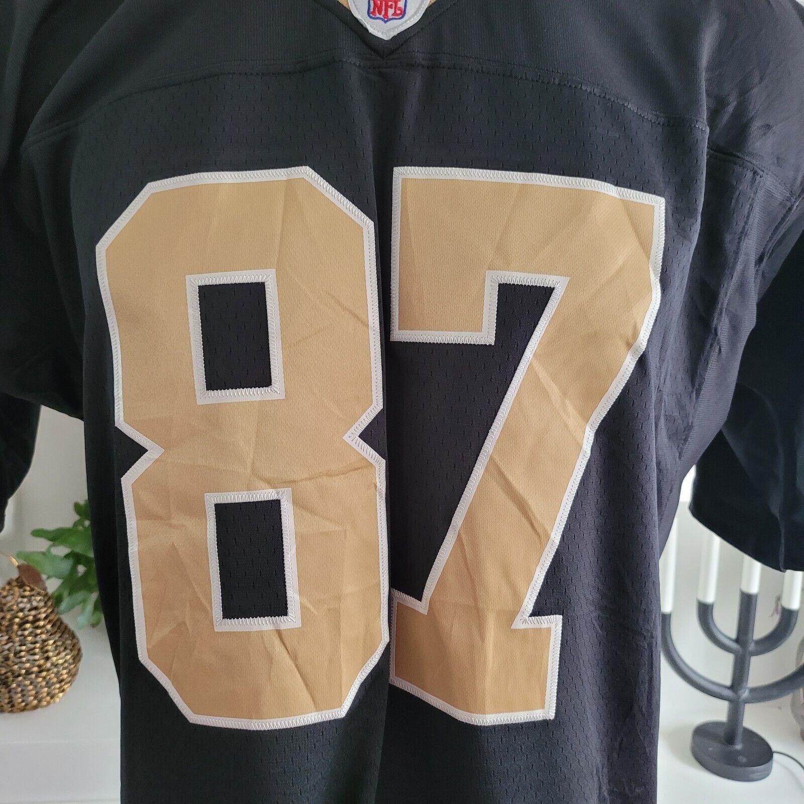 Joe 'Hollywood' Horn #87 New Orleans Saints Mitchell & Ness Men's 2005 Legacy Jersey Size 44-USASTARFASHION