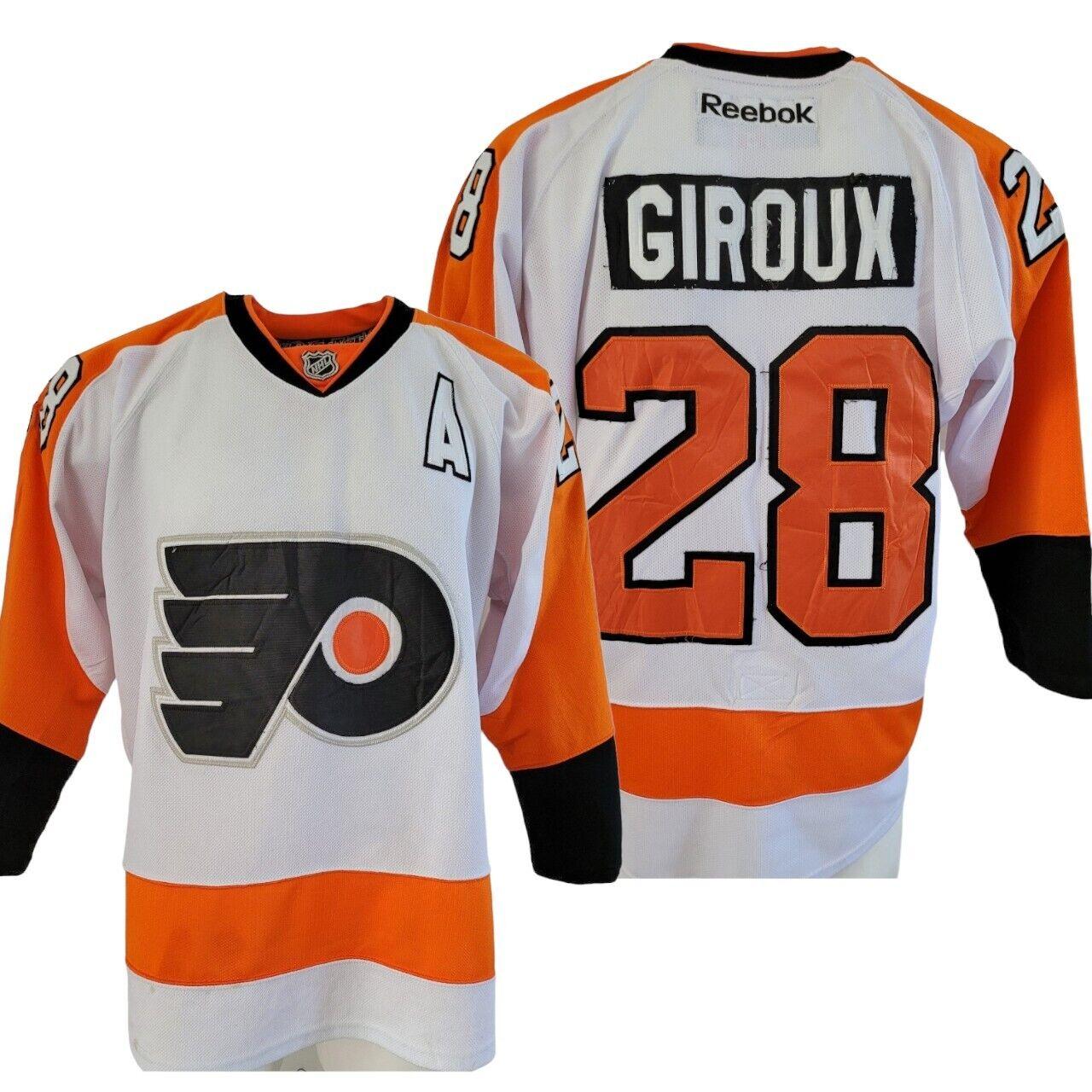 NHL Philadelphia Flyers Giroux #28 Ice Hockey Jersey Sz L 48 Adult-USASTARFASHION