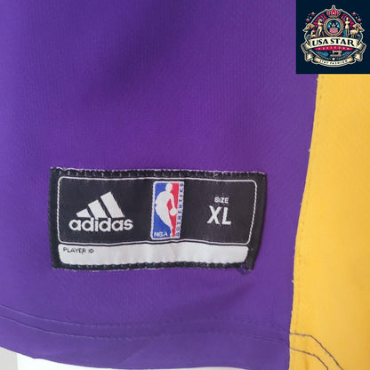 Adidas NBA Lakers Gasol No. 16 Purple Vest Jersey for Youth (18-20) & Adults S/M - USASTARFASHION