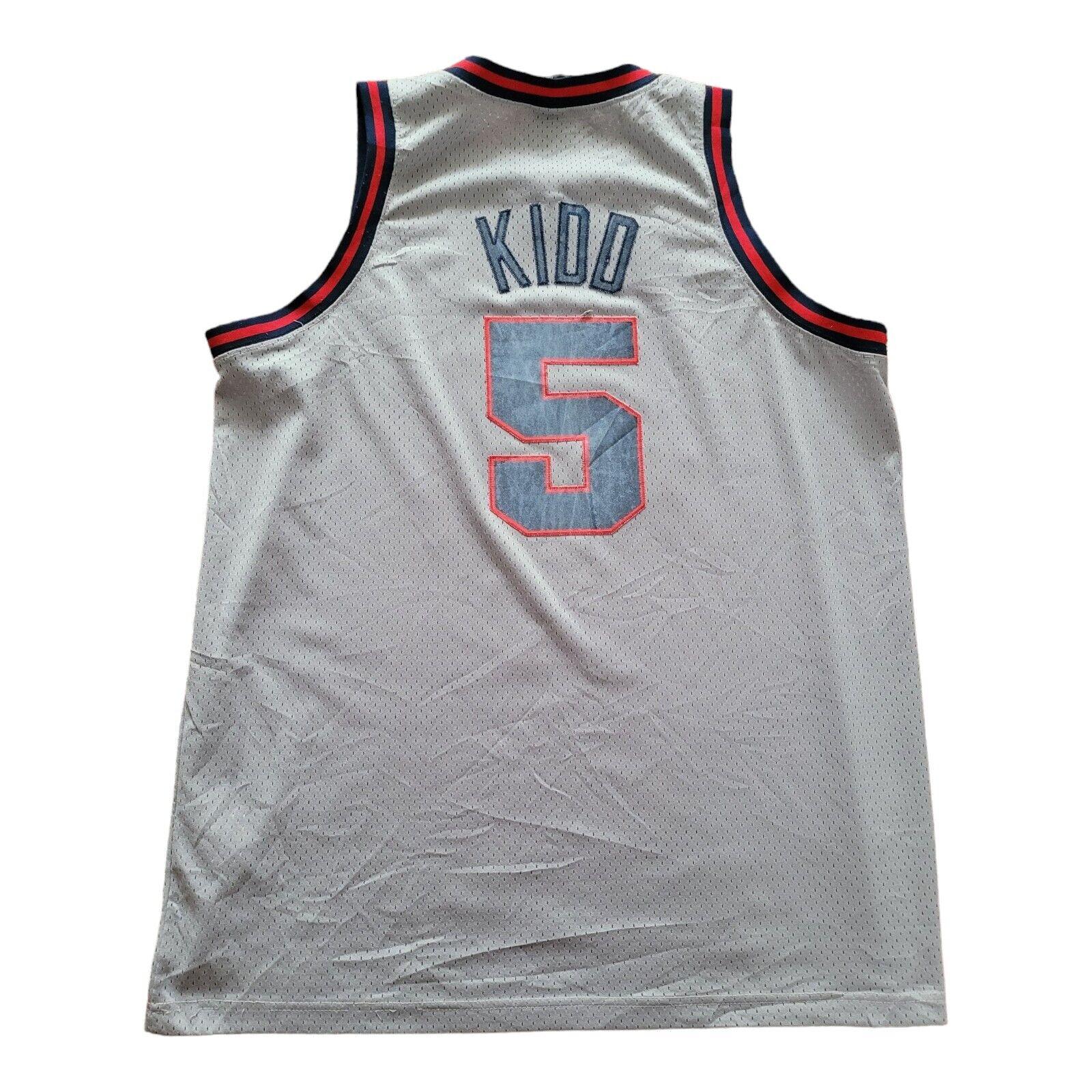 NIKE NBA Rewind #5 Jason Kidd Nets XL Swingman Jersey-USASTARFASHION