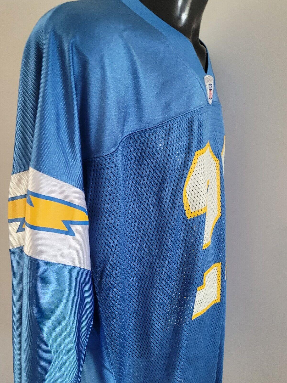 Reebok NFL San Diego Chargers Tomlinson #21 Jersey Shirt, Size 2XL-USASTARFASHION