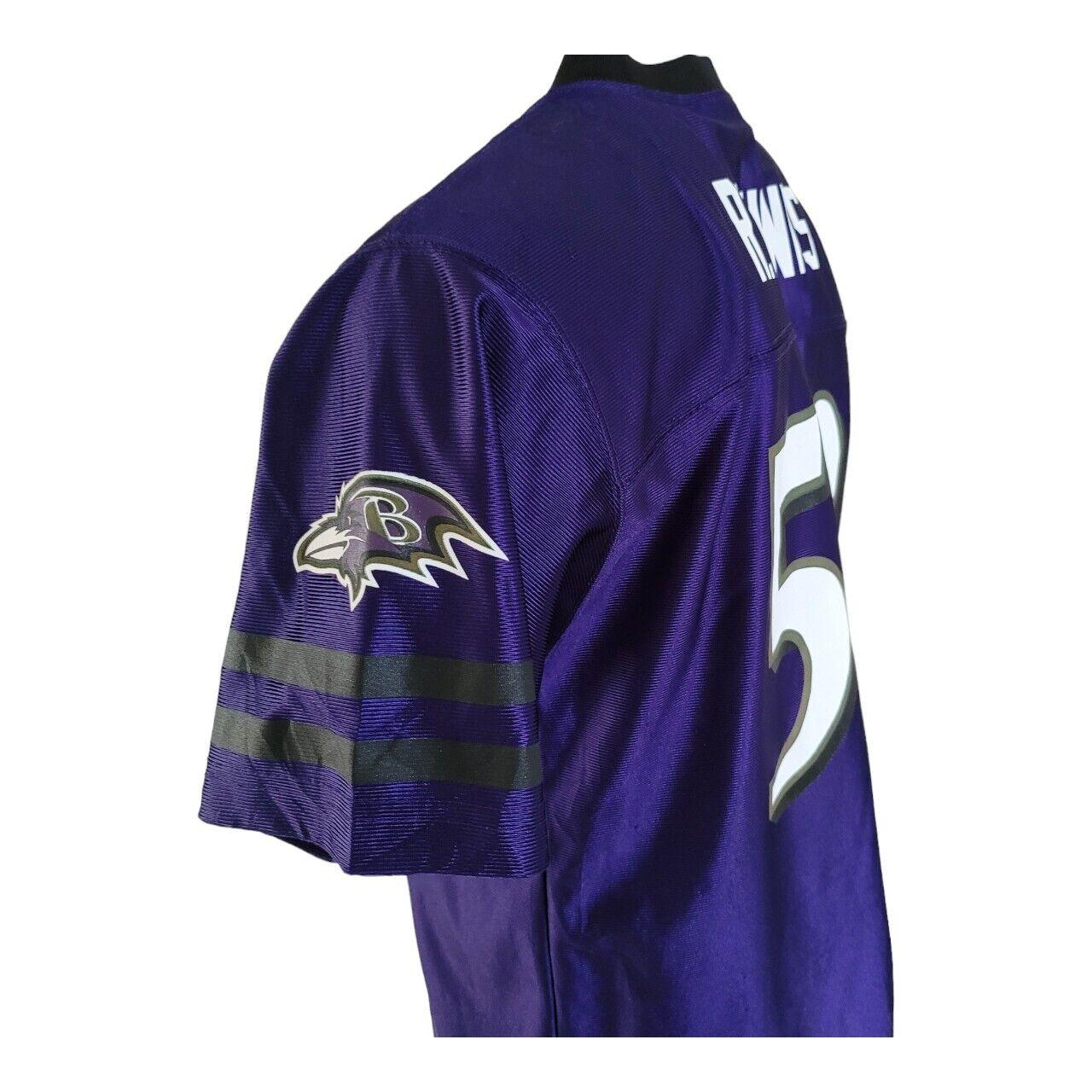 RARE Baltimore Ravens Jersey Youth XL Men's Small R. Lewis #52-USASTARFASHION