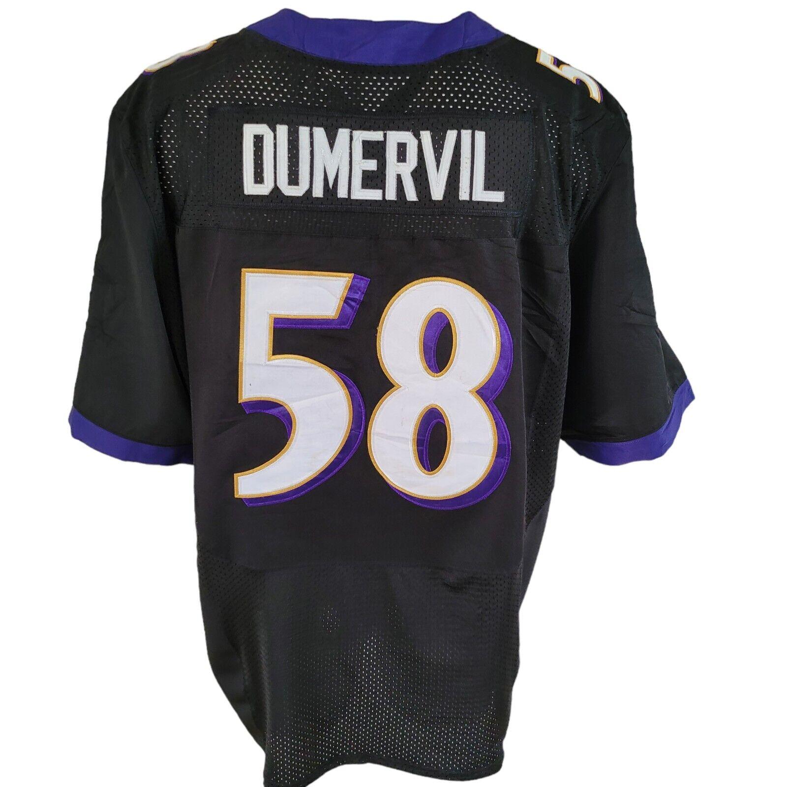 NIKE Baltimore Ravens Dumervil #58 XXL Men's Jersey-USASTARFASHION