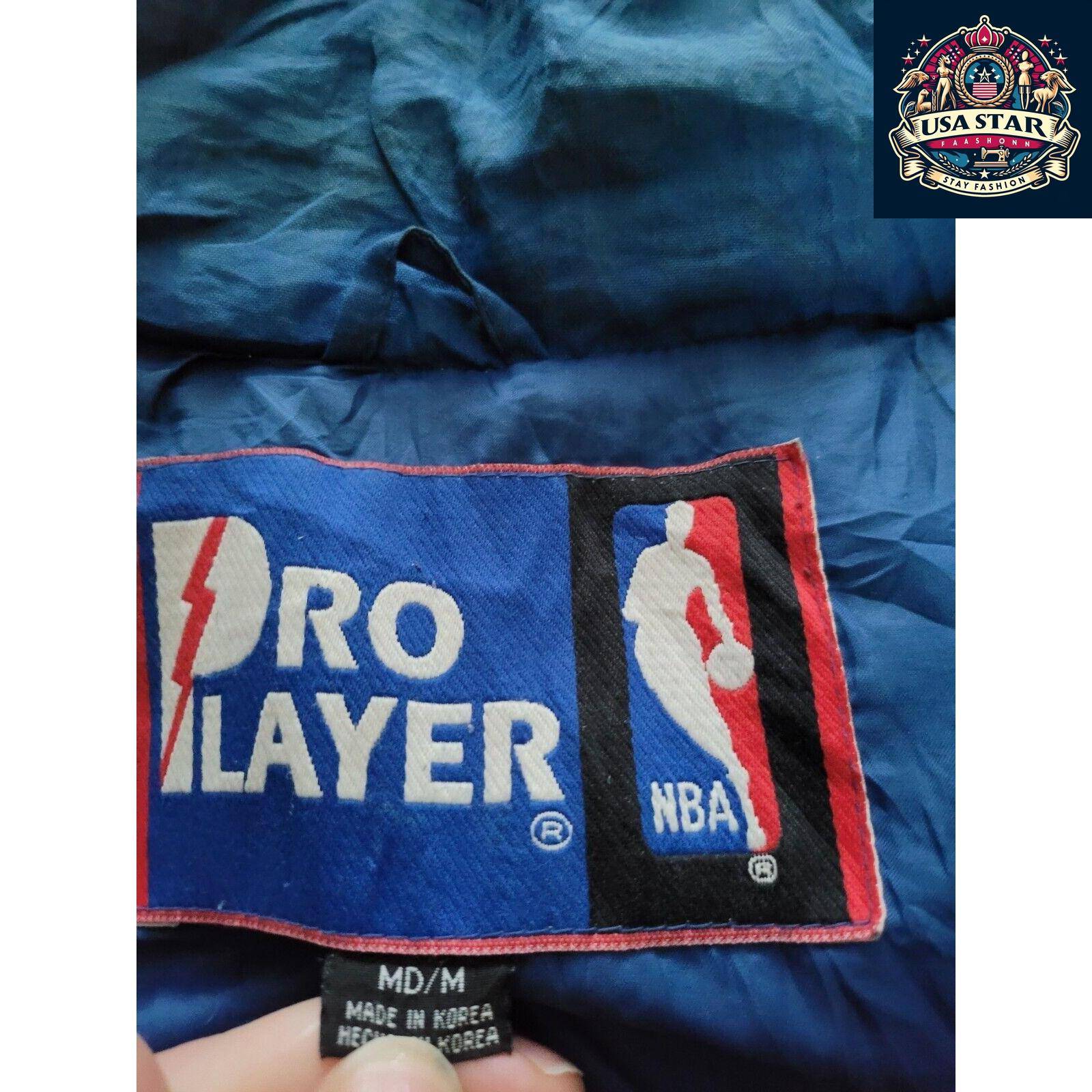 Proplayer New York Knicks Jacket Size M with Removable Hoodie, Team Logo & Practical Pockets - USASTARFASHION