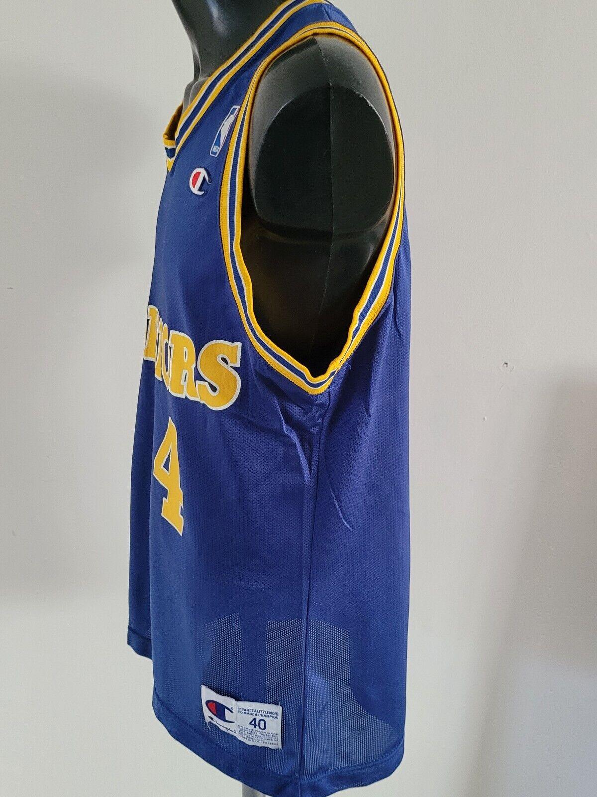 NBA Golden State Warriors #4 Webber Champion Basketball Shirt M/L Size 44-USASTARFASHION