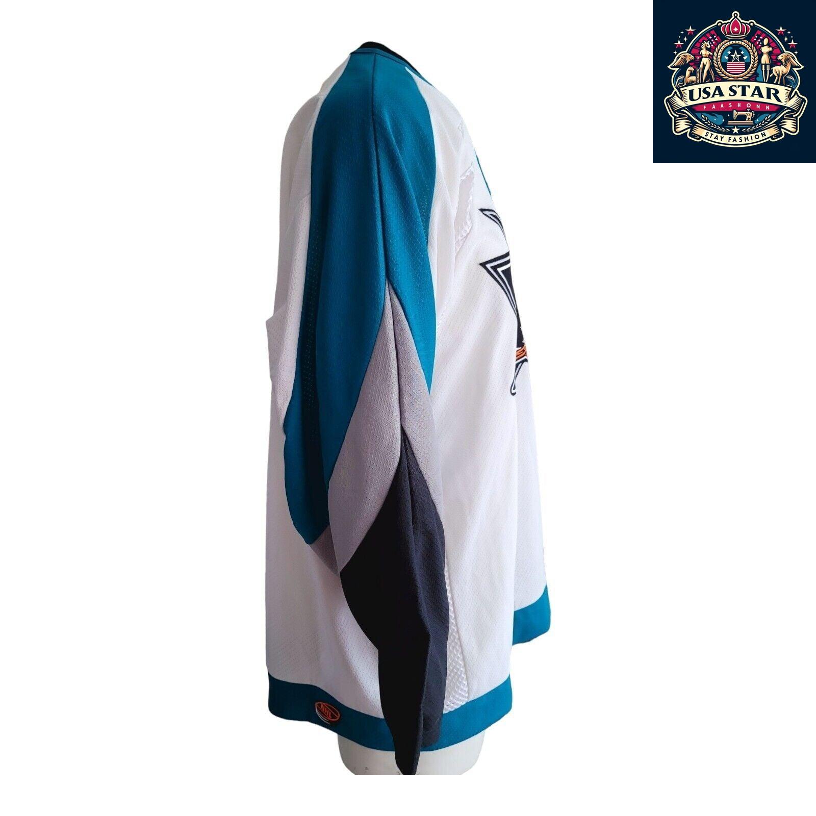 CCM San Jose Sharks Signed Jersey by Rob Davison - Authentic XL NHL Memorabilia for Fans - USASTARFASHION