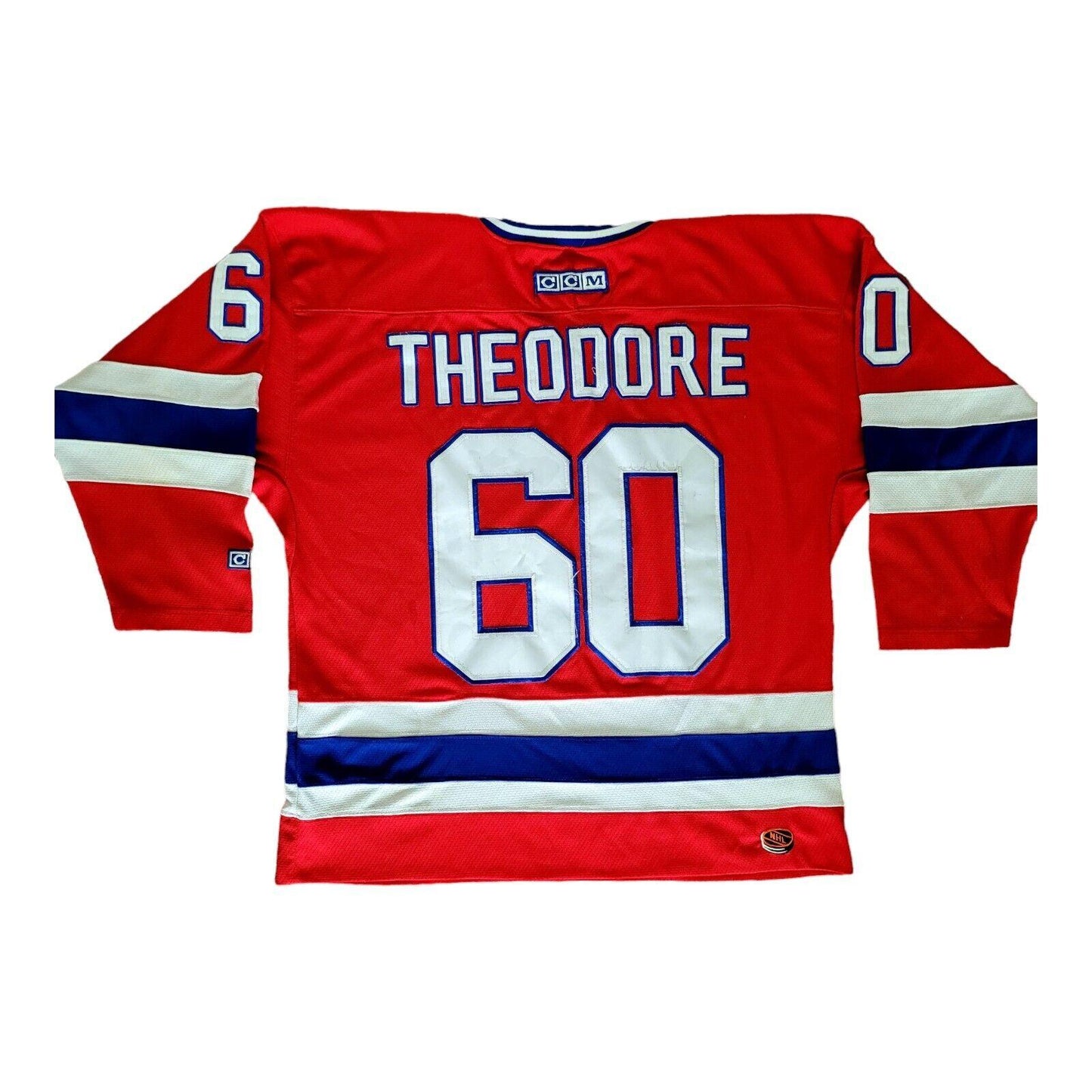 Montreal Canadiens #60 Jose Theodore NHL Jersey - Adult Medium-USASTARFASHION