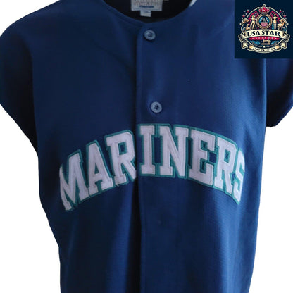 Genuine 90s Seattle Mariners Jersey 2XL Vintage Starter MLB Merchandise - Iconic Design - USASTARFASHION