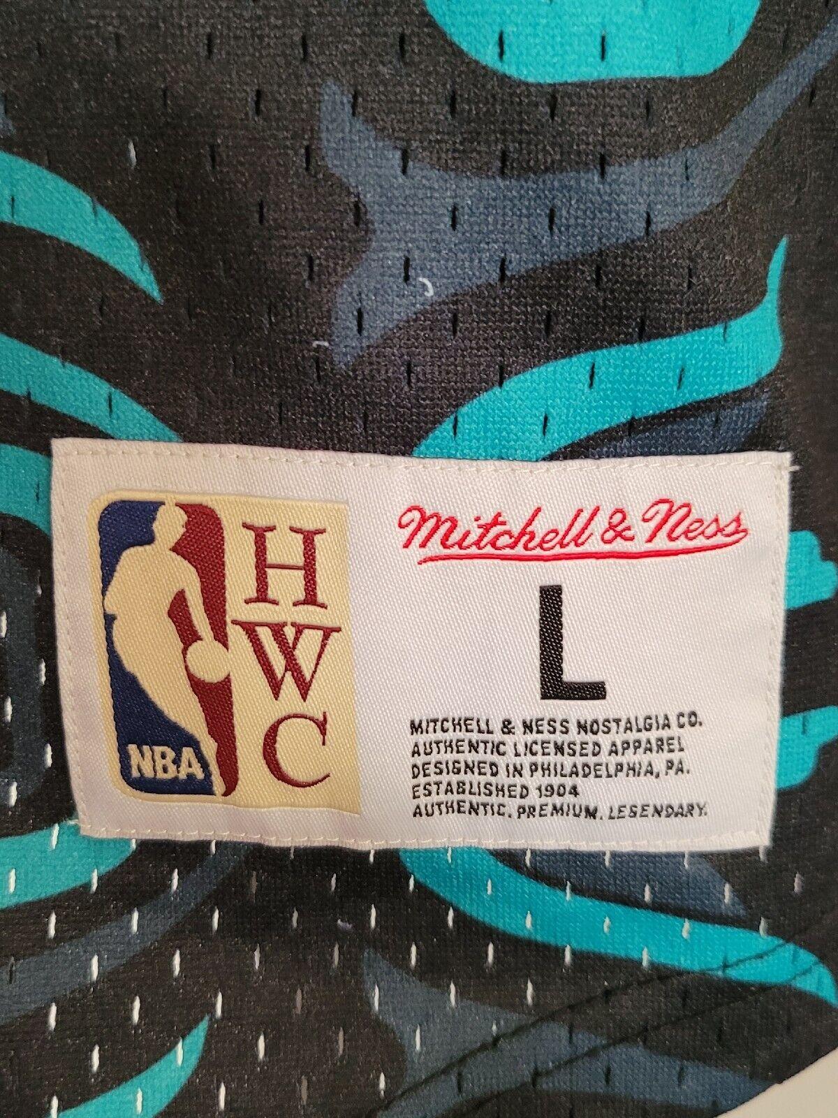 Vancouver Grizzlies Authentic Jersey by Mitchell & Ness - Size L - Classic NBA Design - Vintage Style - 23" Pit to Pit-USASTARFASHION