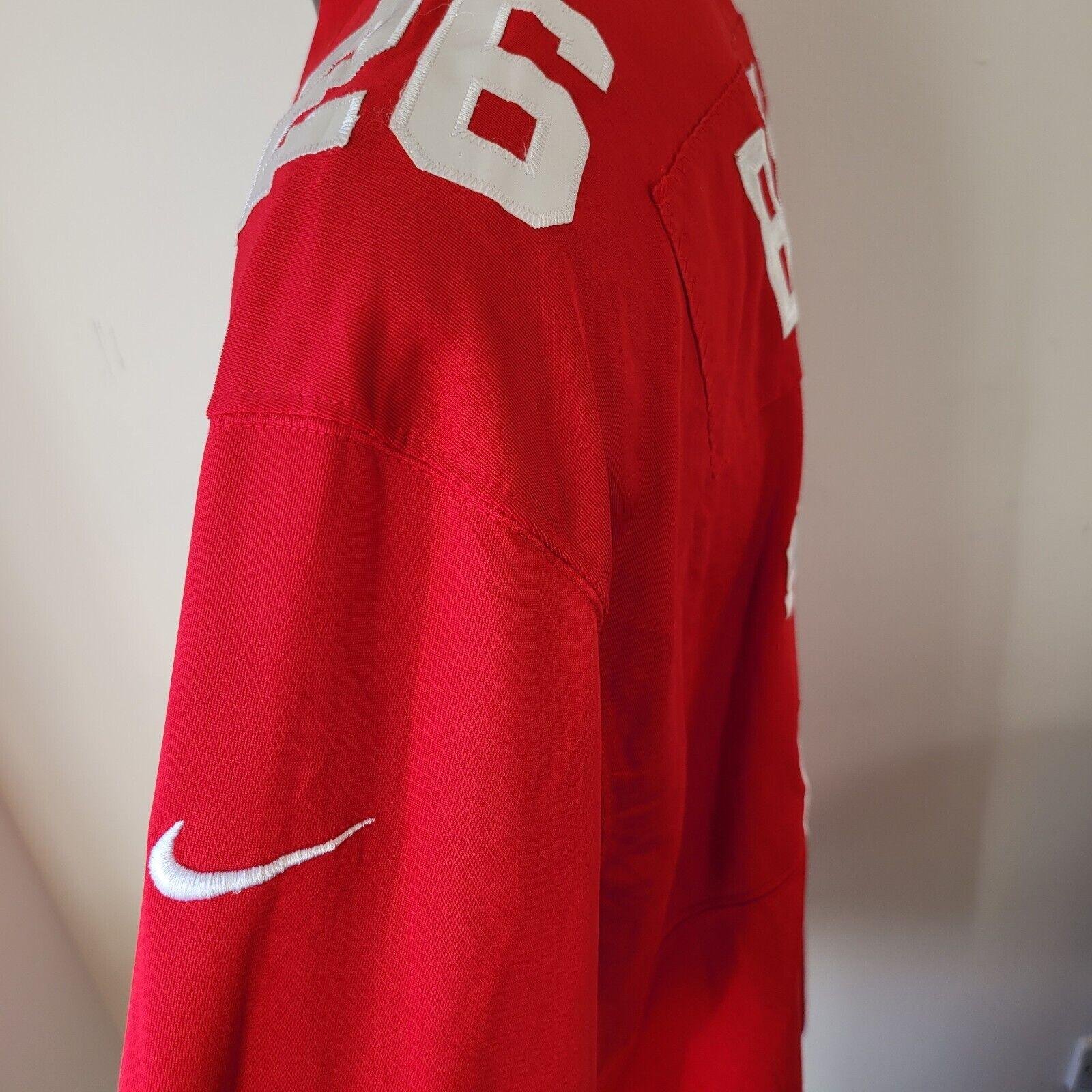 SAQUON BARKLEY #26 Giants Red NFL Jersey XL - Nike On Field Men's-USASTARFASHION