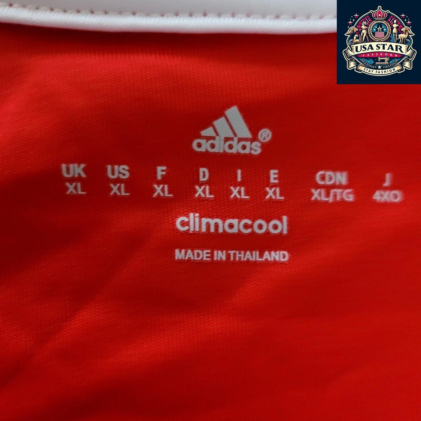 Adidas Climacool Welsh International Football Shirt Red Men's XLarge - Moisture-Wicking Comfort - USASTARFASHION