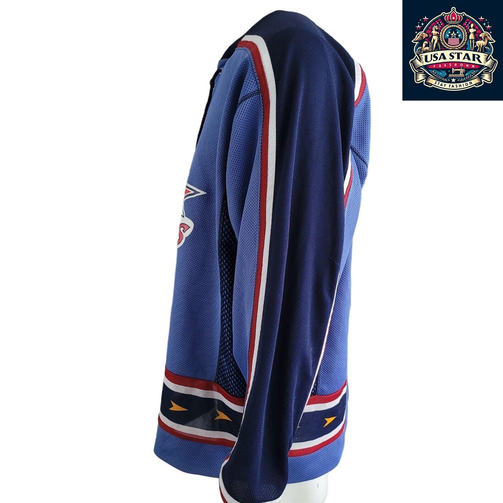 🏒 CCM Roanoke Express Vintage Hockey Jersey, No. 77, Made in Canada, Adult Size - USASTARFASHION