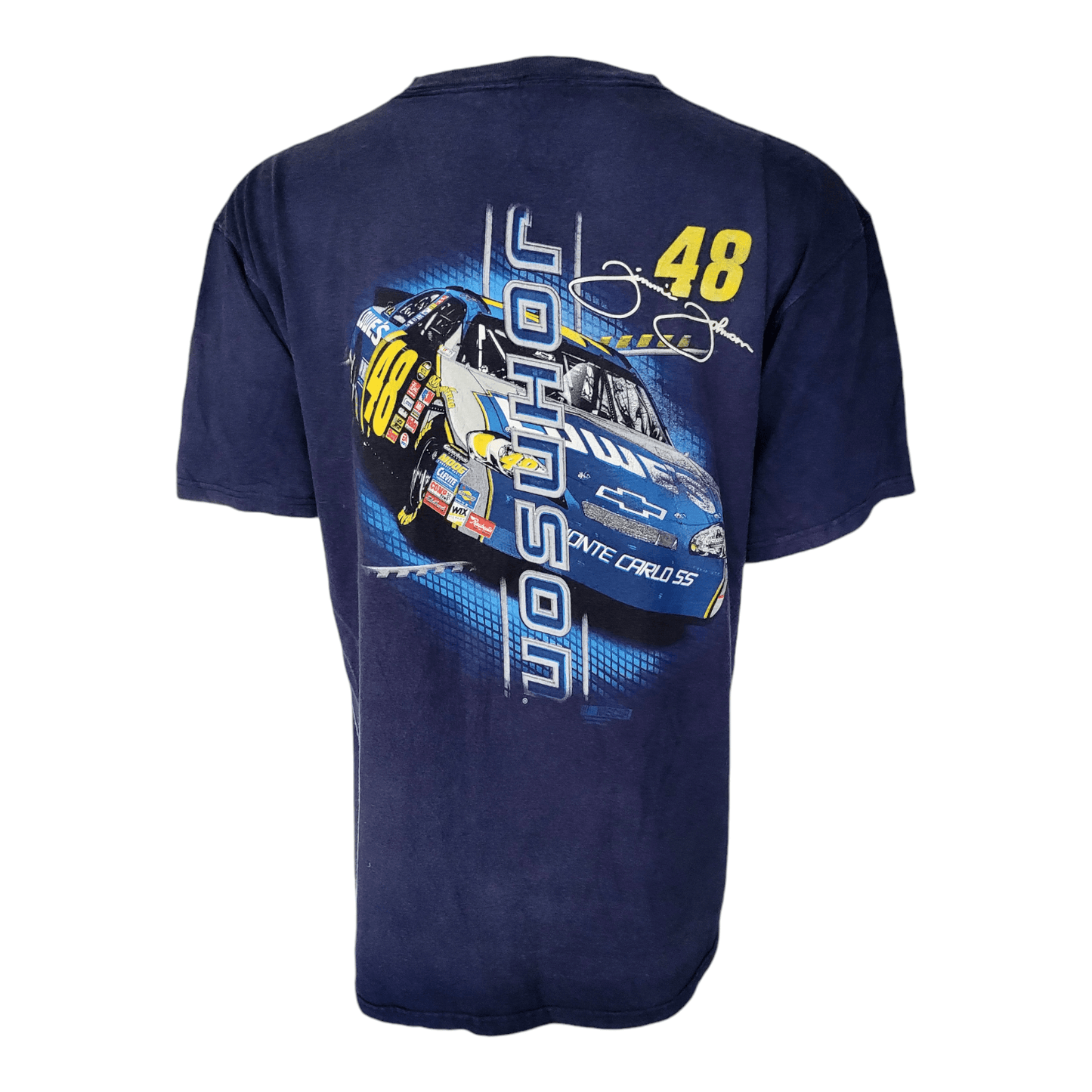 Jimmie Johnson #48 NASCAR T-Shirt XL Chase Authentics Lowe's Chevy Monte Carlo R