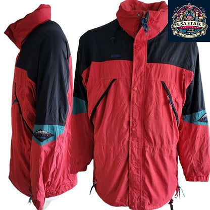 Columbia Sportswear Jacket - Omni Tech Waterproof Breathable Mid-Length Parka for All Seasons - USASTARFASHION