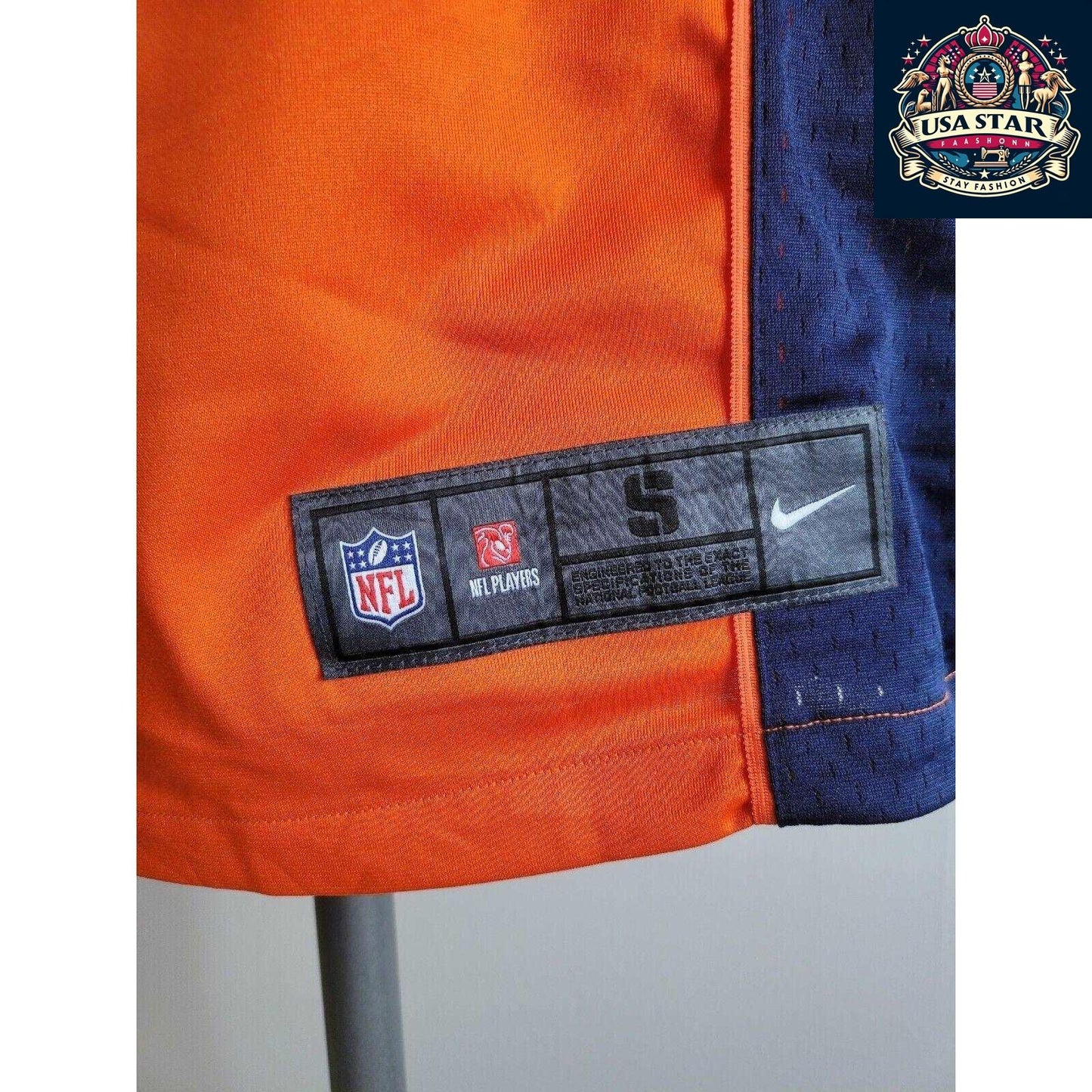 Authentic Nike Thomas #80 Denver Broncos Elite Limited NFL Jersey - Size S, Grade A Condition - USASTARFASHION