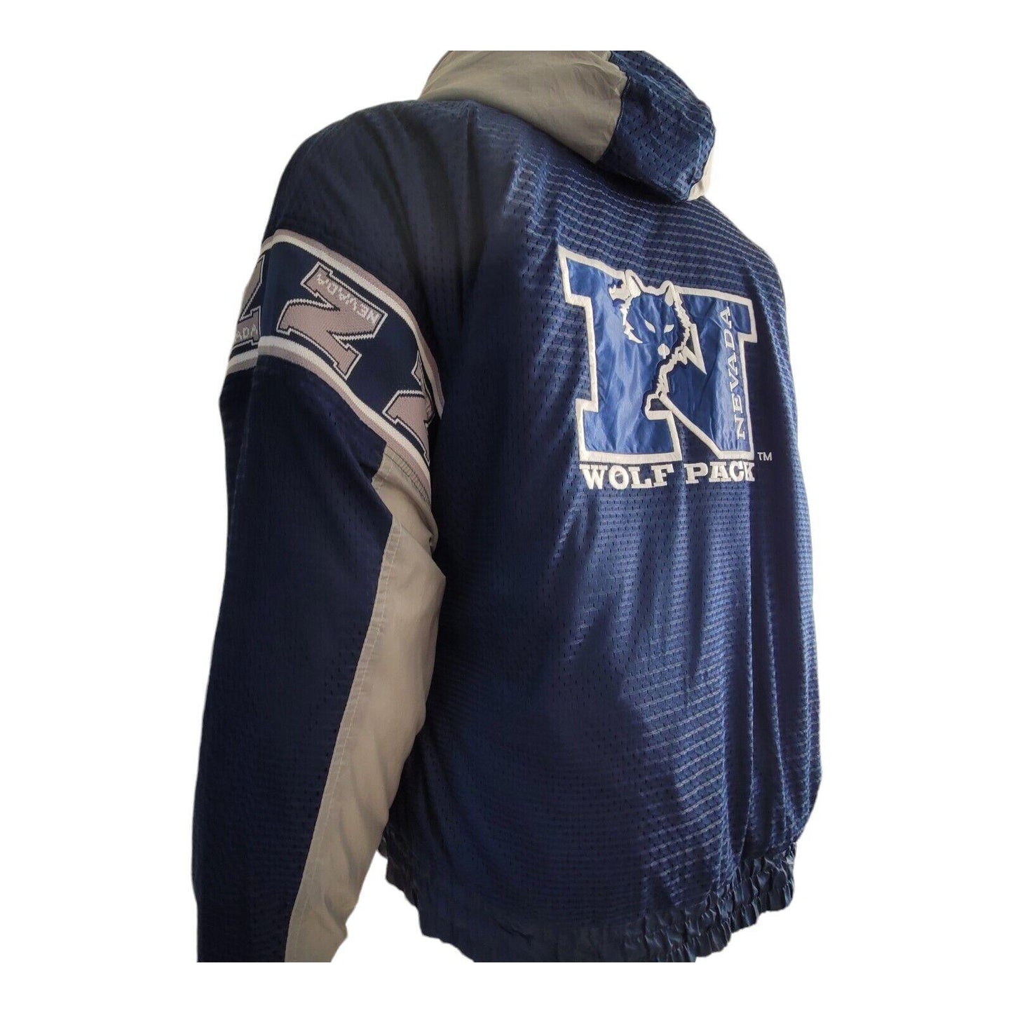 Pro Player NFL Wolf Pack Nevada Reversible Jacket XXL - Reversible Design, Embroidered Logo-USASTARFASHION