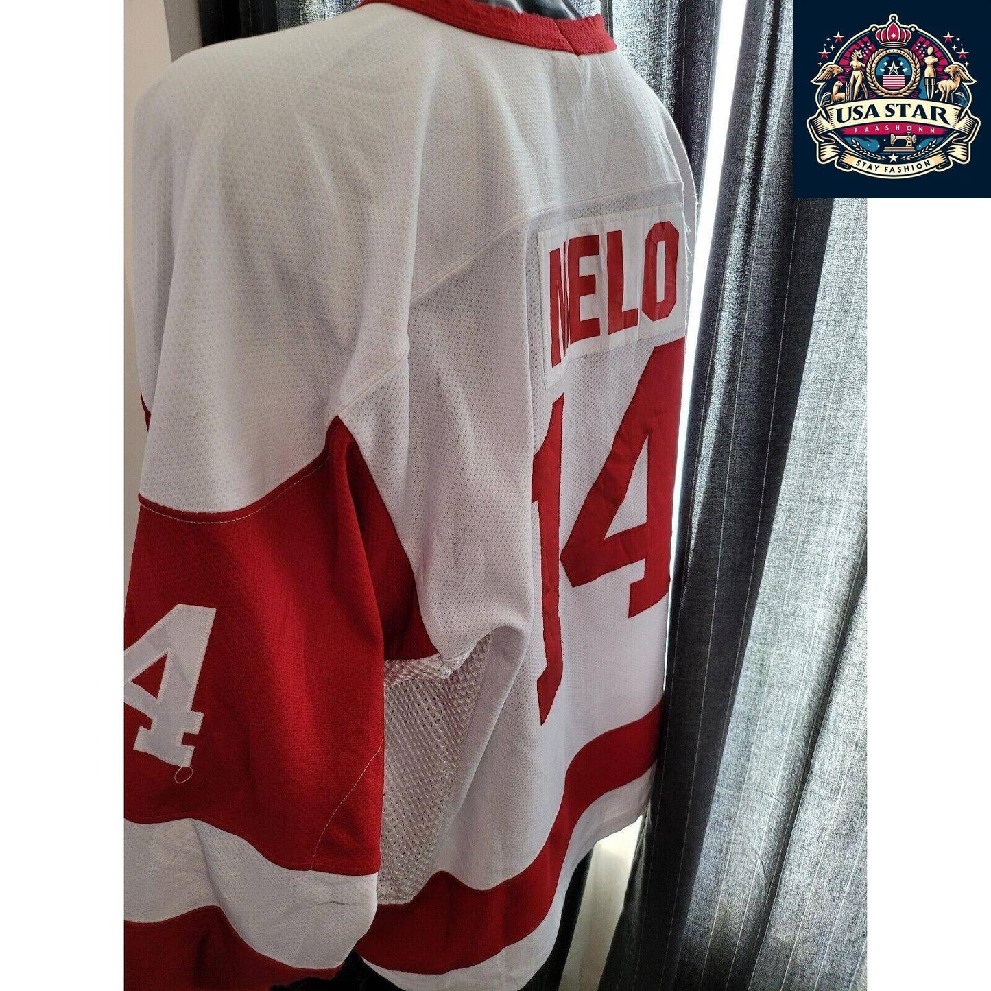 Canada Eagles Jersey NHL KOBE Melo #14 XL - Vintage Style, Quality Construction, Eye-Catching Design - USASTARFASHION