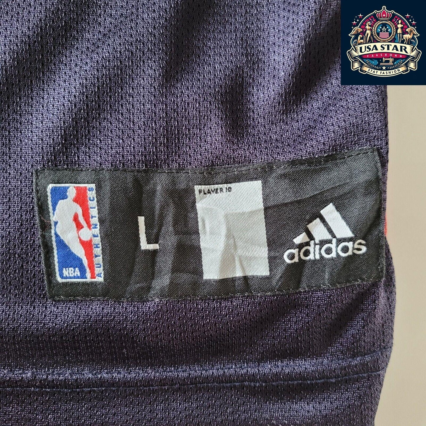 Cleveland Cavaliers Jersey #33 O'Neal by Adidas - Authentic Size L Basketball Shirt - USASTARFASHION