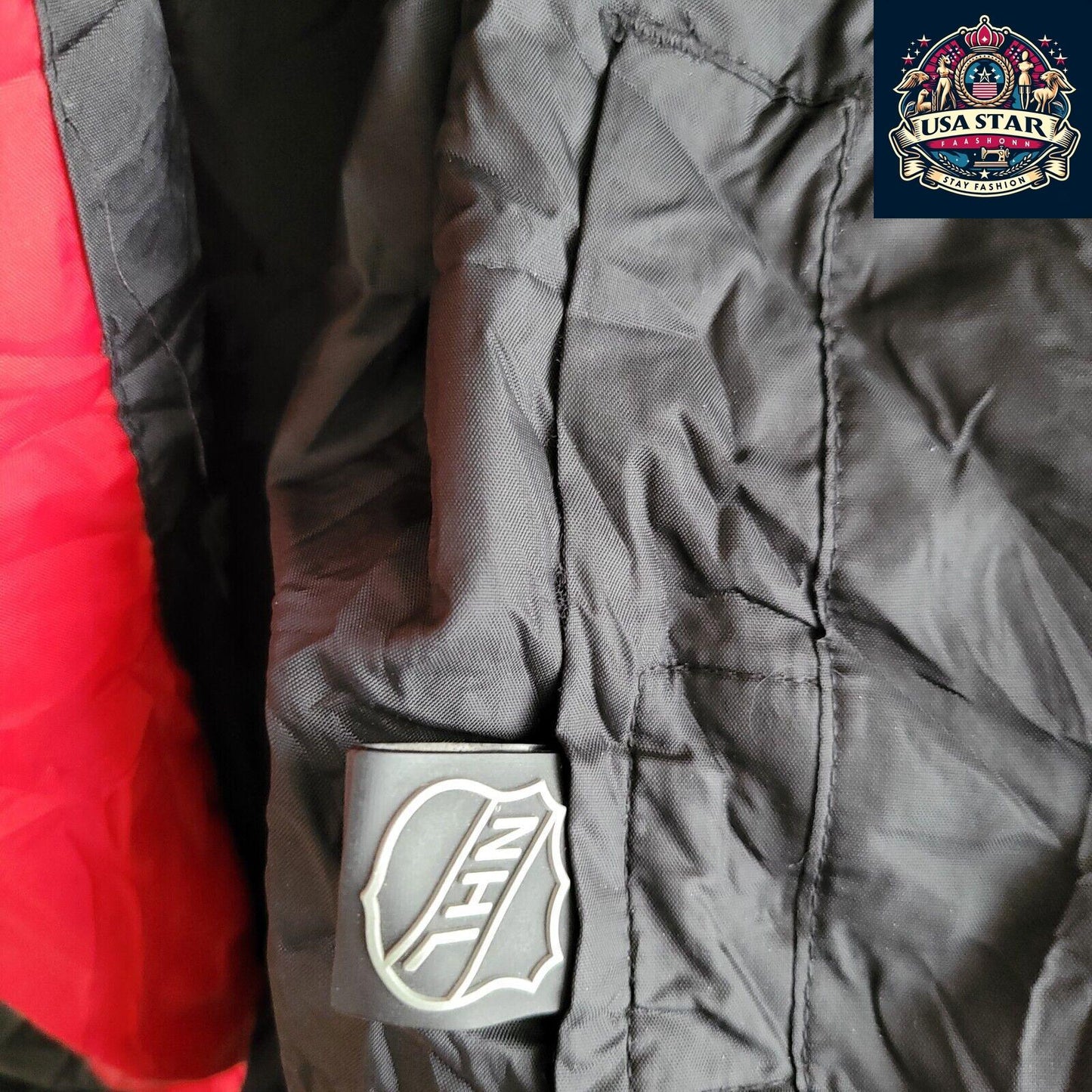 CCM Detroit Red Wings NHL Jacket Large, Comfortable Warmth, Iconic Logo, Durable Fabric, Great Fit - USASTARFASHION