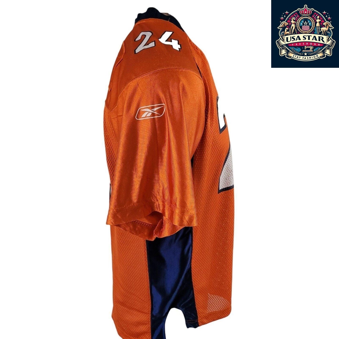 Denver Broncos Jersey Bailey #24 Youth XL Fits Adult Small - Comfortable, Durable Team Apparel - USASTARFASHION