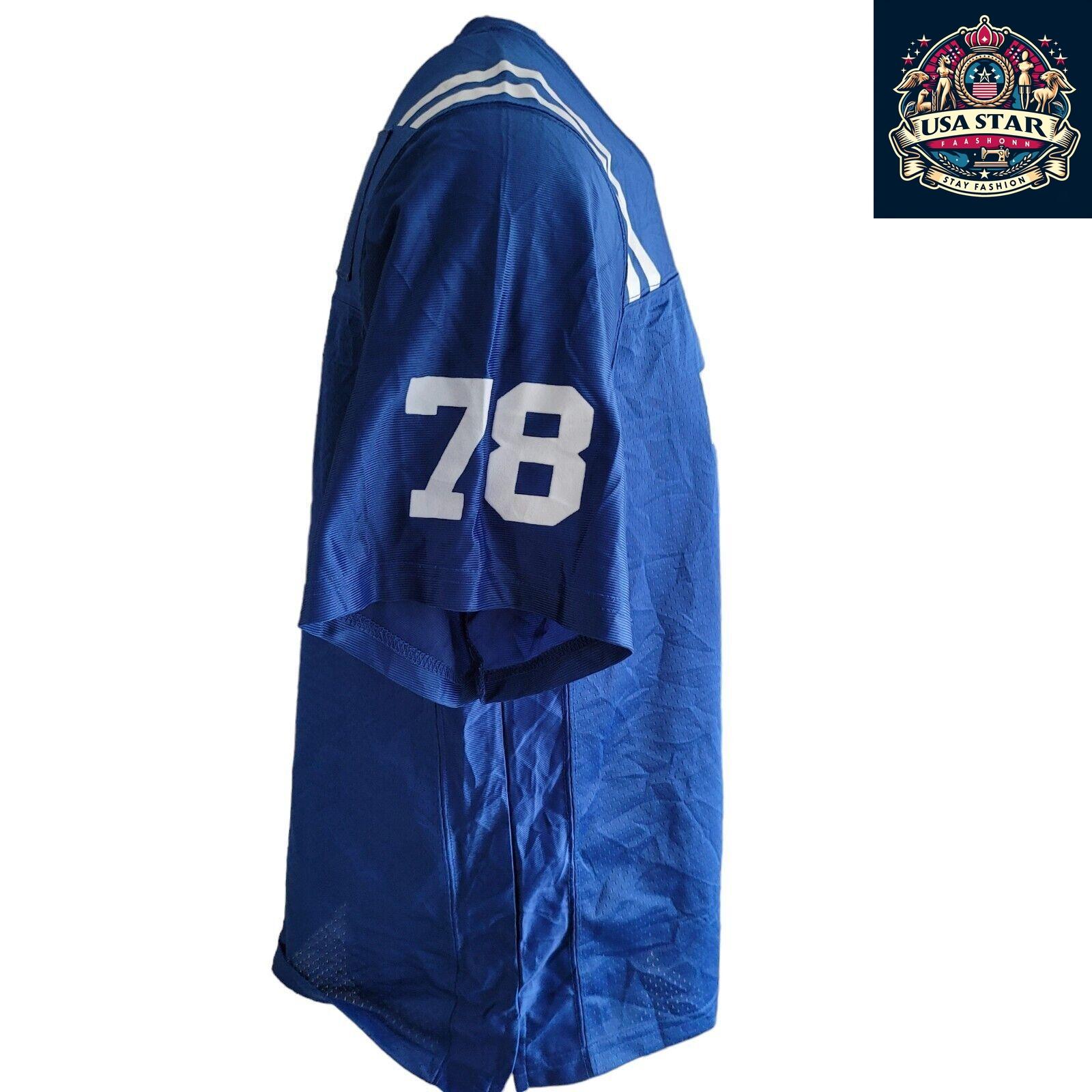 Indianapolis Colts Women's Jersey XL Kelly #78 - Official NFL Merchandise, Stylish & Comfortable Fit - USASTARFASHION