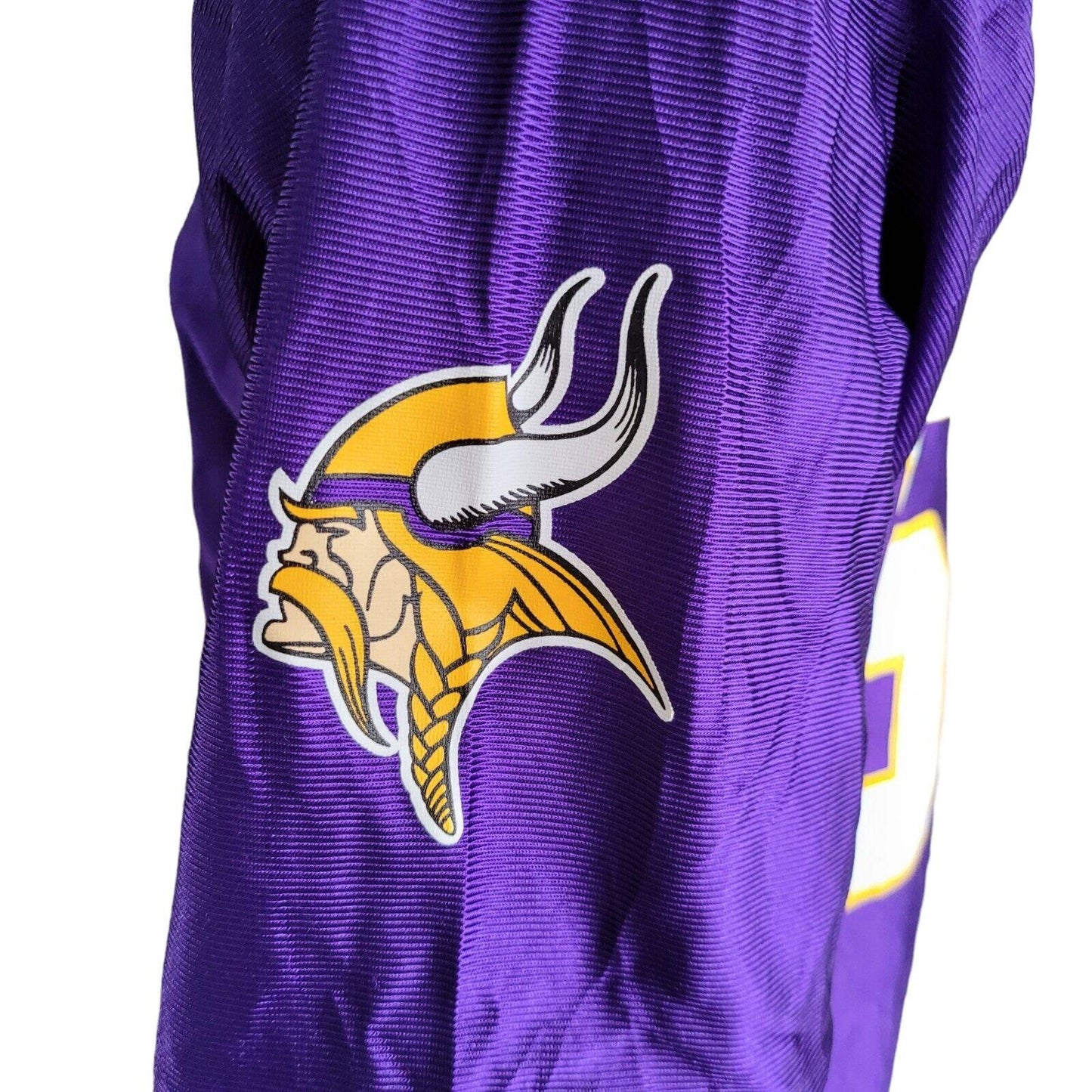 Authentic Signed Minnesota Vikings #69 Jared Allen Jersey - Men's Large Purple 100% Polyester Dual-Signed Dan Jessen 2013 & Conor McQuerry 2012-USASTARFASHION