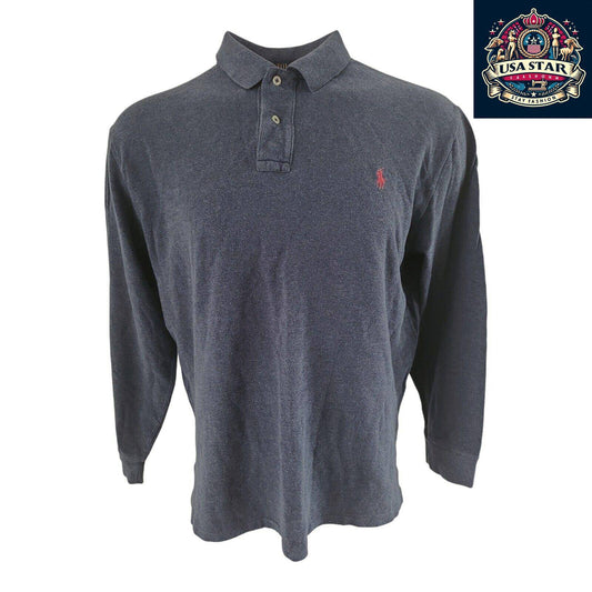 Polo Ralph Lauren Shirt XL - Iconic Logo, High-Quality Cotton, Timeless Style & Comfort - USASTARFASHION