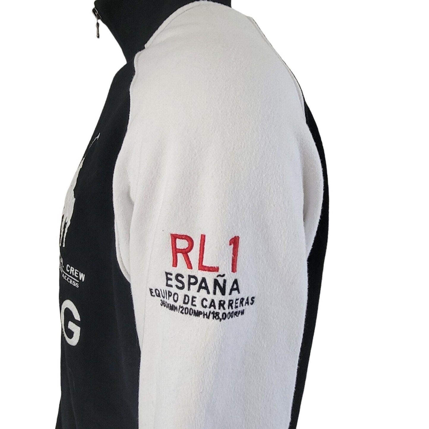 Polo Ralph Lauren RL Racing Spain XL Track Jacket - Vintage Grade A-USASTARFASHION