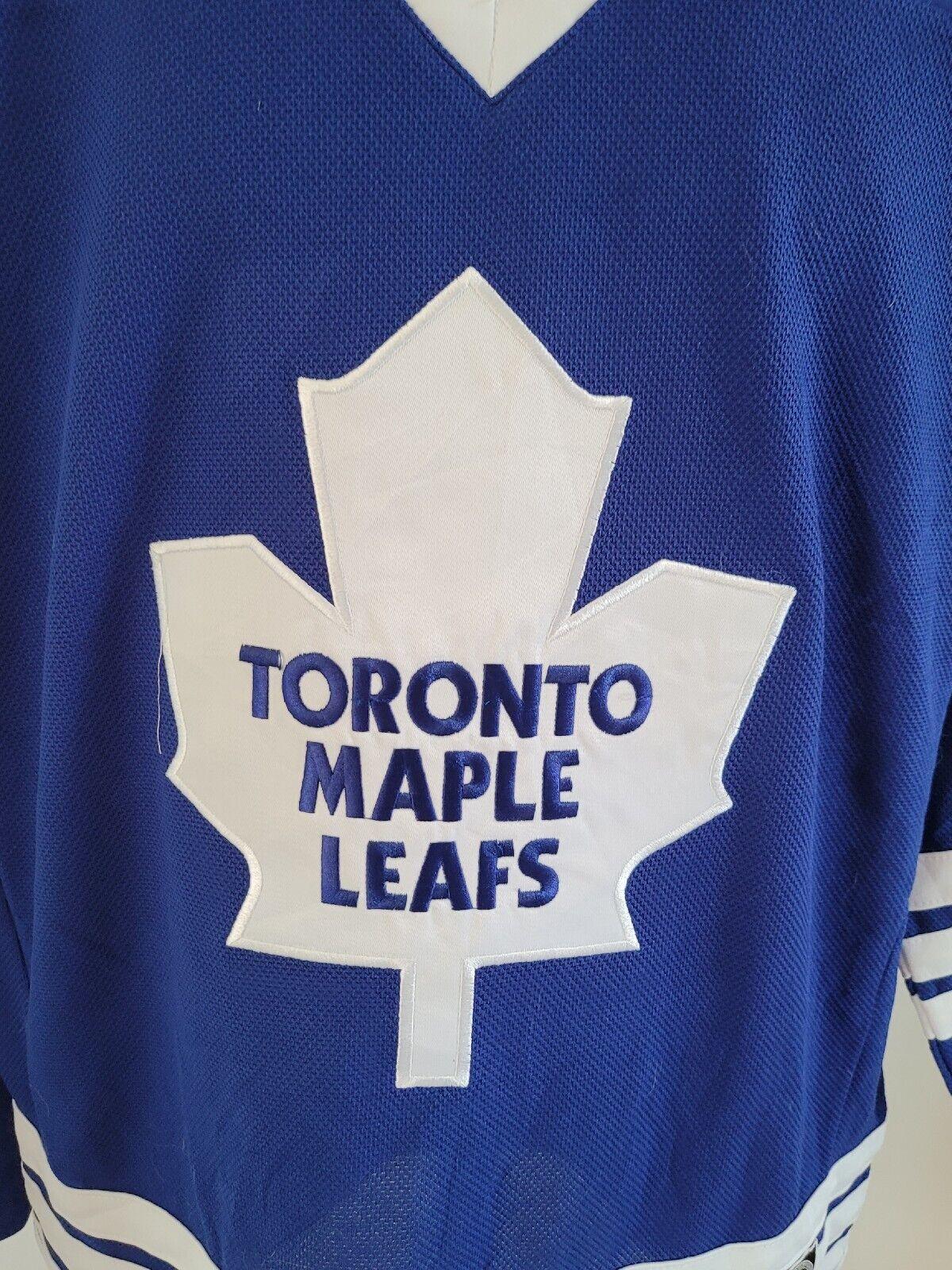 Toronto Maple Leafs NHL Jersey S/M - Grade A Vintage - Pit-to-Pit 26", Back Length 32-USASTARFASHION