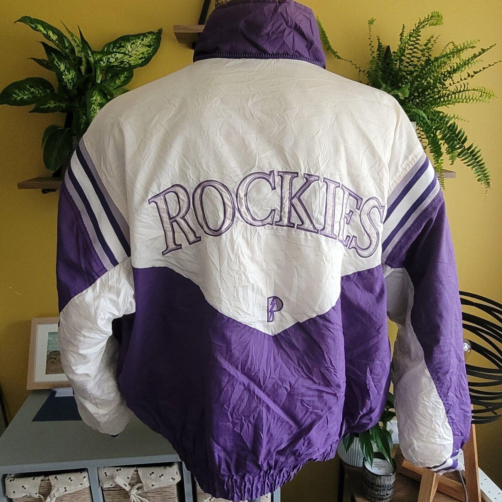 Genuine Merchandise By Pro Player Colorado Rockies Jacket Size XL-USASTARFASHION