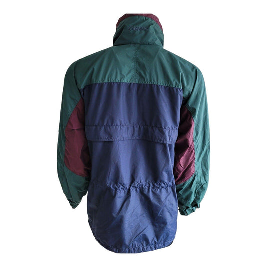 Columbia Men's Dark Green Parka Hiking Jacket, Size L - Wind & Water-Resistant Coat - USASTARFASHION