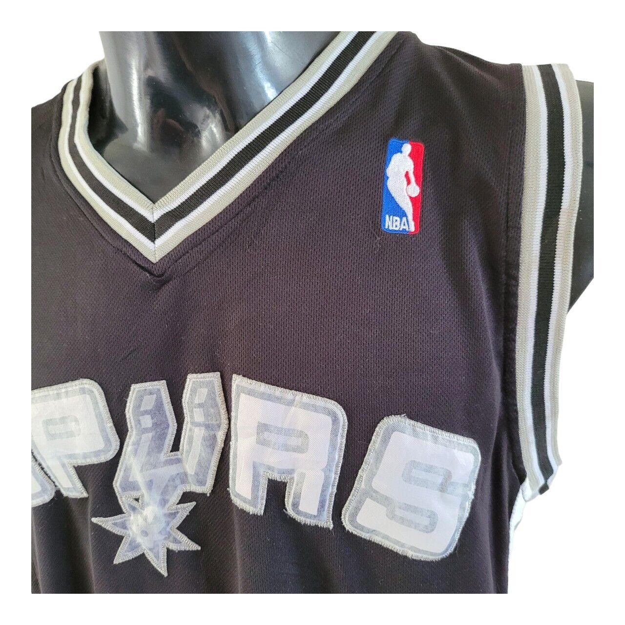 ADIDAS TIM DUNCAN #21 San Antonio Spurs Jersey L Size Authentic Grade A-USASTARFASHION