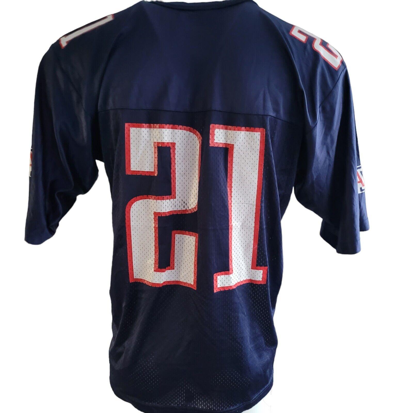 New England Patriots Malcolm Butler #21 NFL V-Neck Shirt Large by Nike-USASTARFASHION