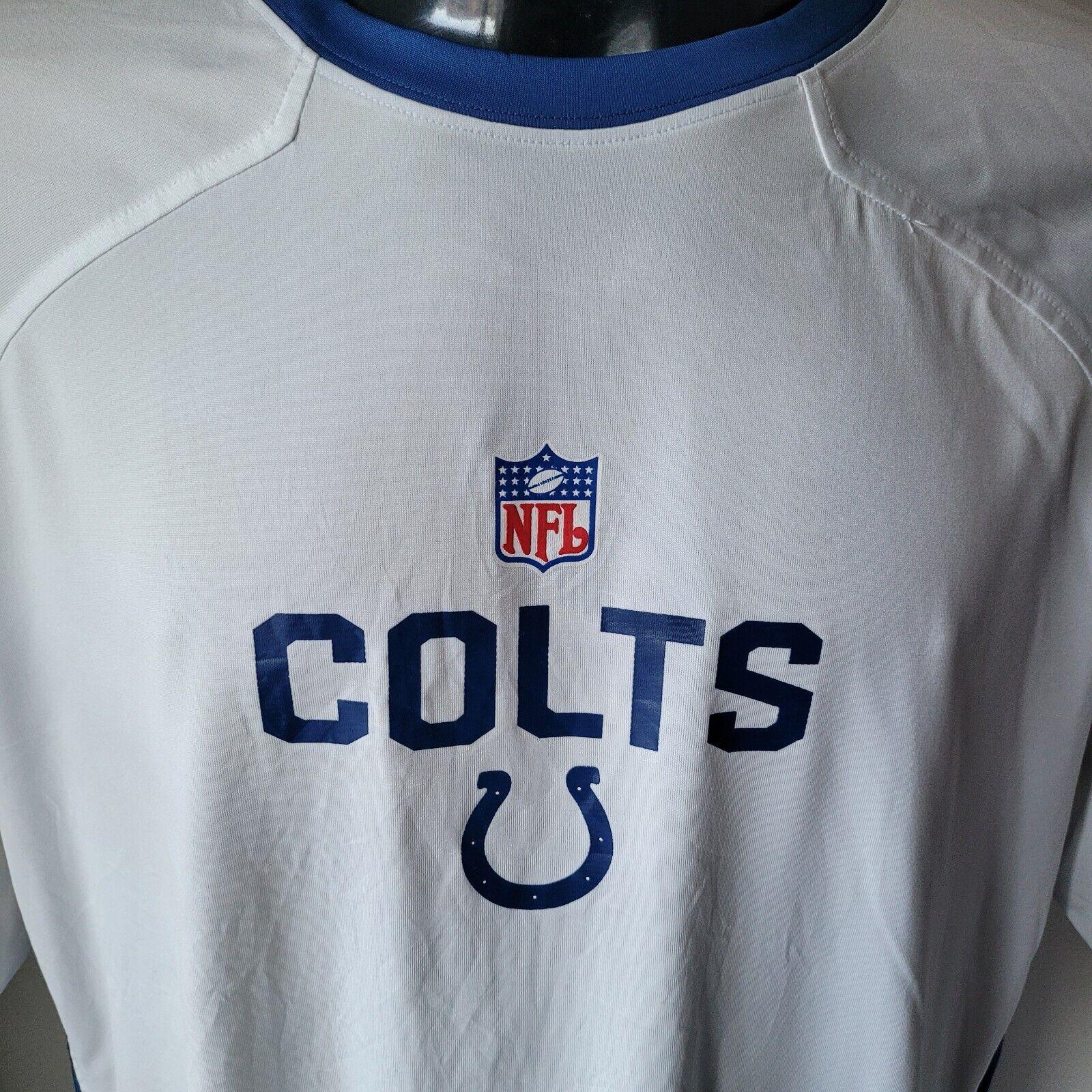 Indianapolis Colts NFL Jersey Reebok XL Men's - Official Team Gear-USASTARFASHION