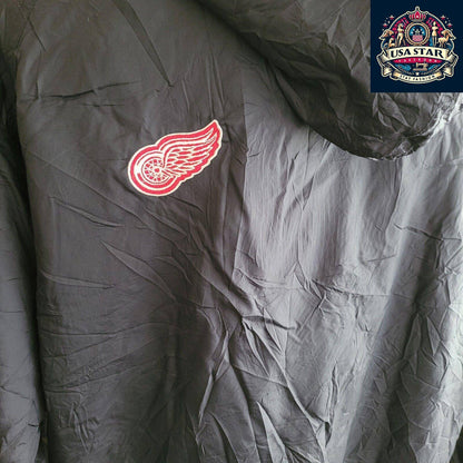 CCM Detroit Red Wings NHL Jacket Large, Comfortable Warmth, Iconic Logo, Durable Fabric, Great Fit - USASTARFASHION