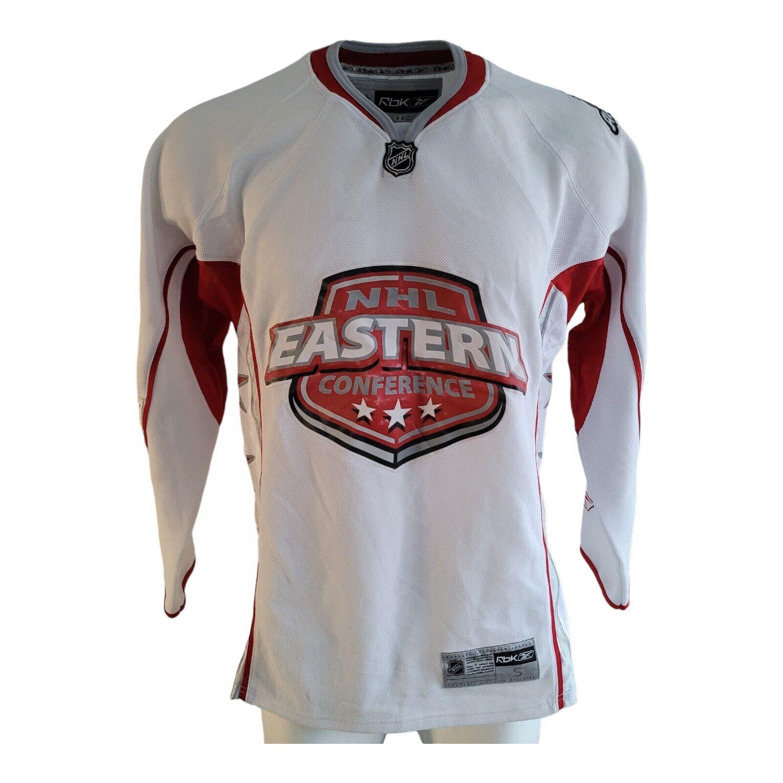 NHL All Star 2007 Eastern Conference Reebok Jersey Mens Size S White-USASTARFASHION