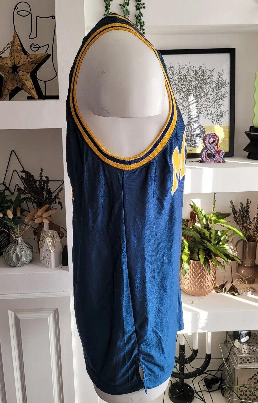 Michigan Chris Webber Starter #4 Vintage Basketball Jersey Size 48 Large-USASTARFASHION