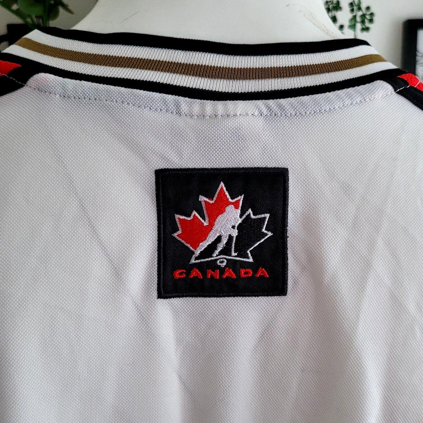 Vintage Team Canada Hockey Jersey - Large, 100% Polyester, Officially Licensed-USASTARFASHION