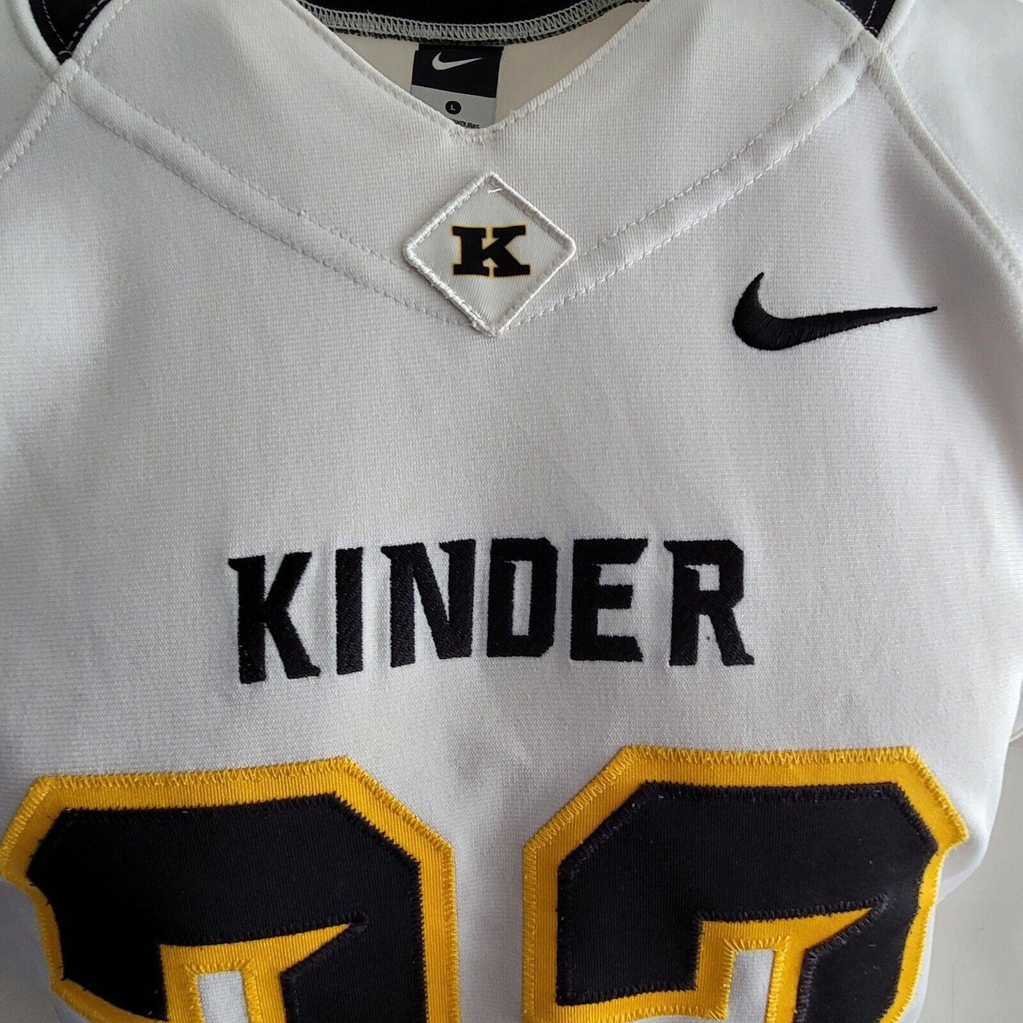 Nike Kinder 33 NFL American Football Jersey White - Size Large-USASTARFASHION