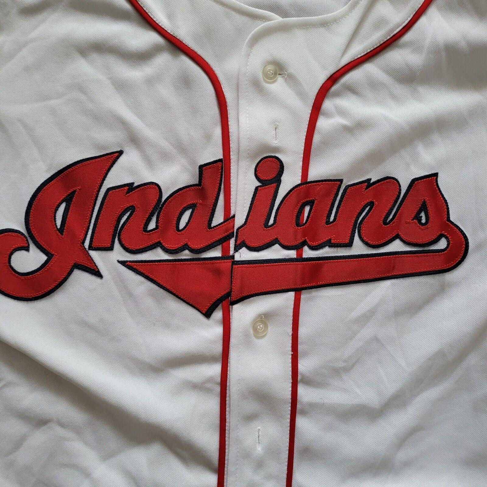 MLB Cleveland Indians Men's M RAVENS Knit Jersey - Size M-USASTARFASHION