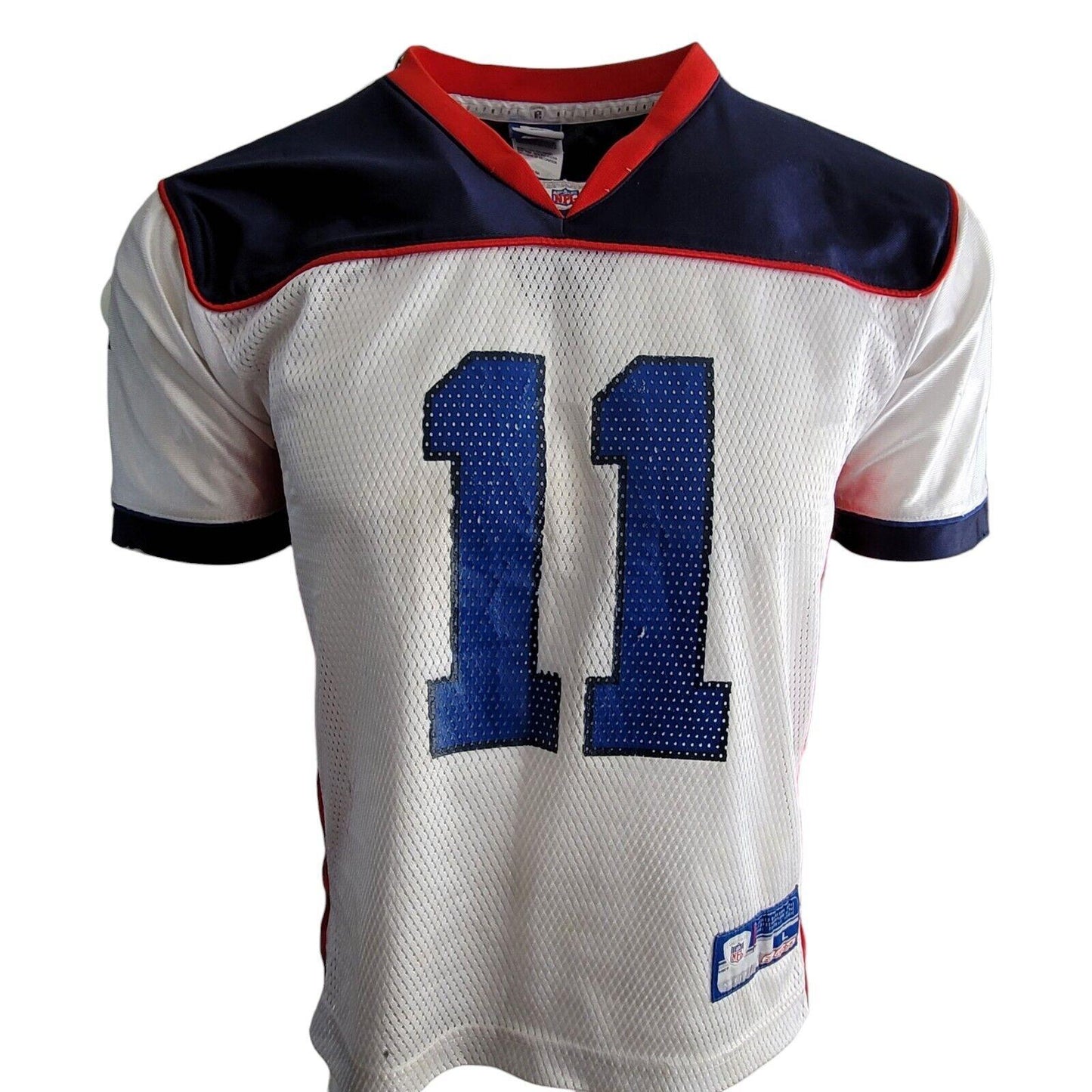 Authentic Reebok NFL New England Patriots Drew Bledsoe Youth Jersey | Size L(14-16)-USASTARFASHION