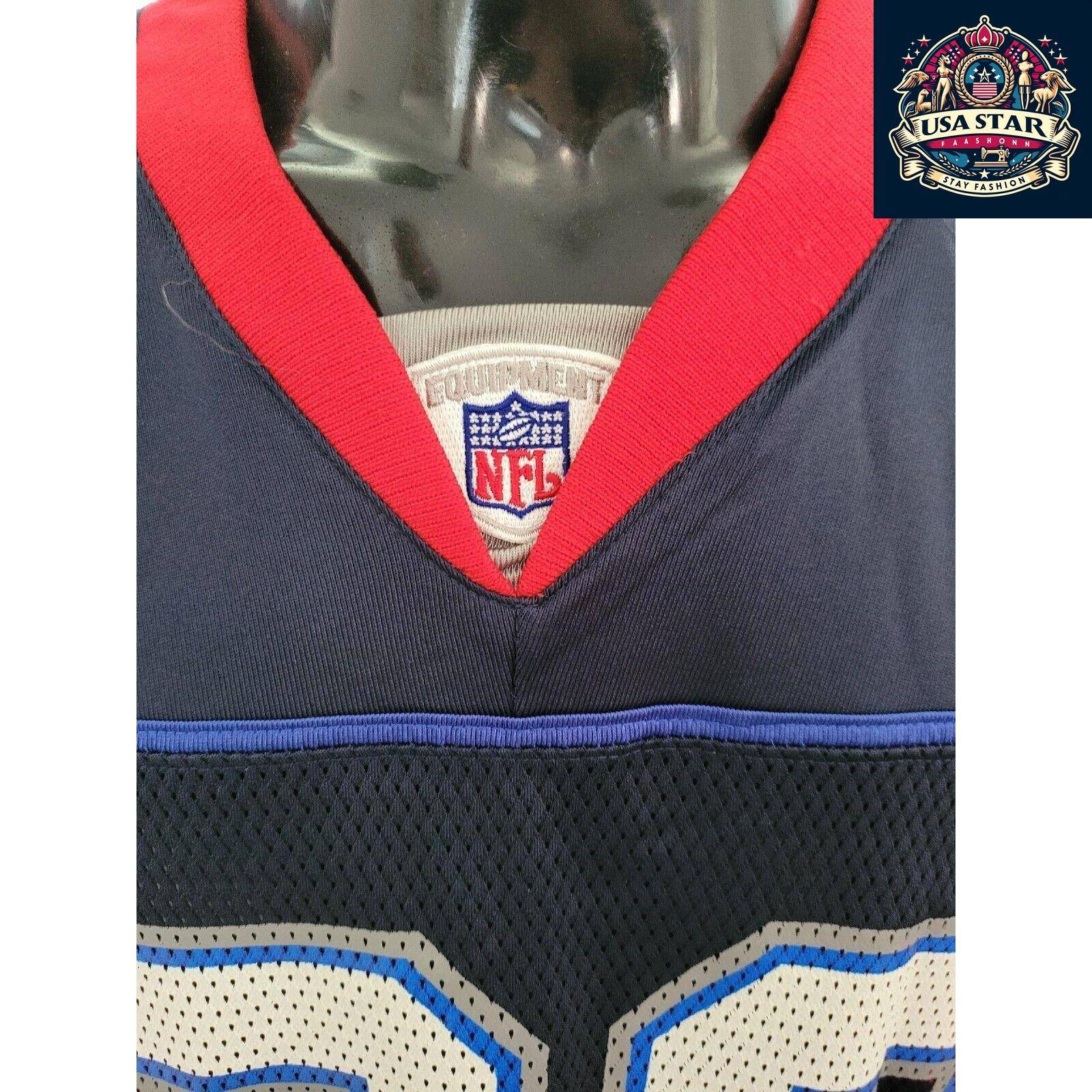 MOULDS #80 Buffalo Bills Jersey Men's XL - Authentic Reebok Vintage Sports Apparel - USASTARFASHION