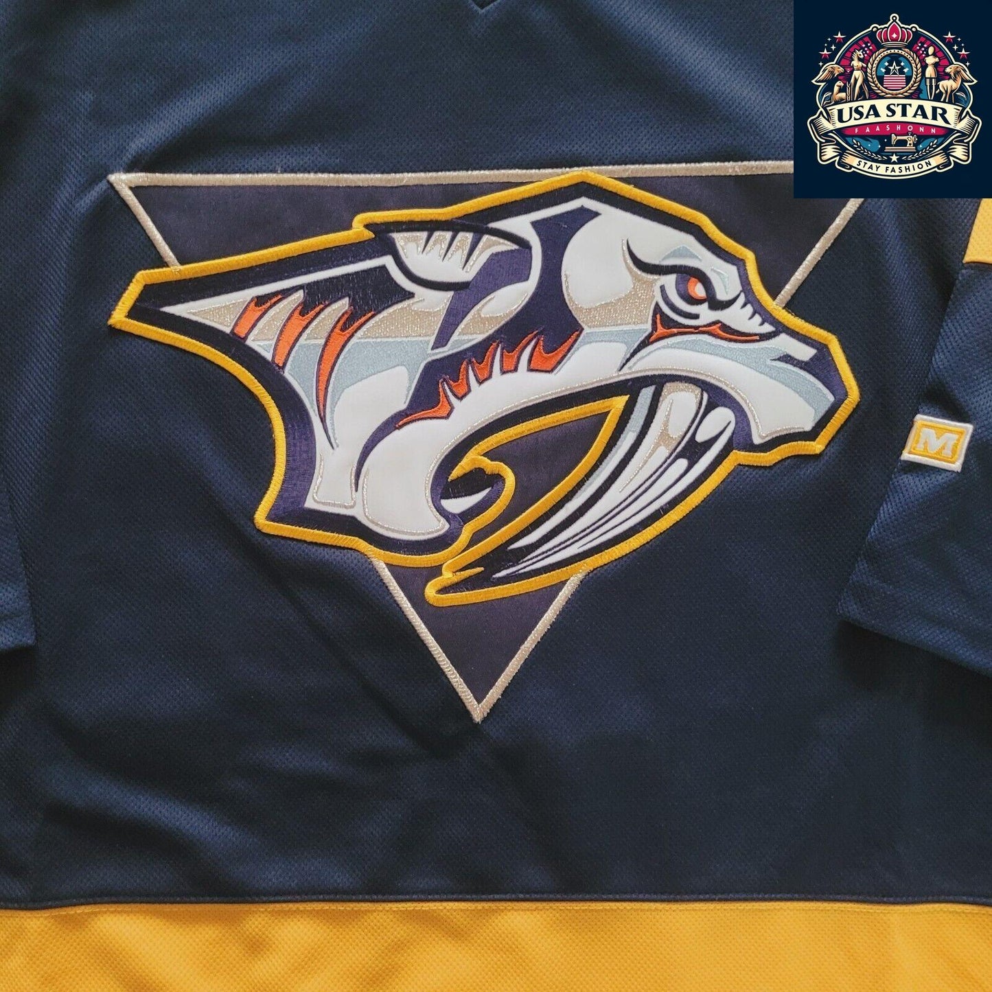 Vintage Kimmo Timonen #44 Nashville Predators CCM Jersey Adult M NHL Authentic - USASTARFASHION