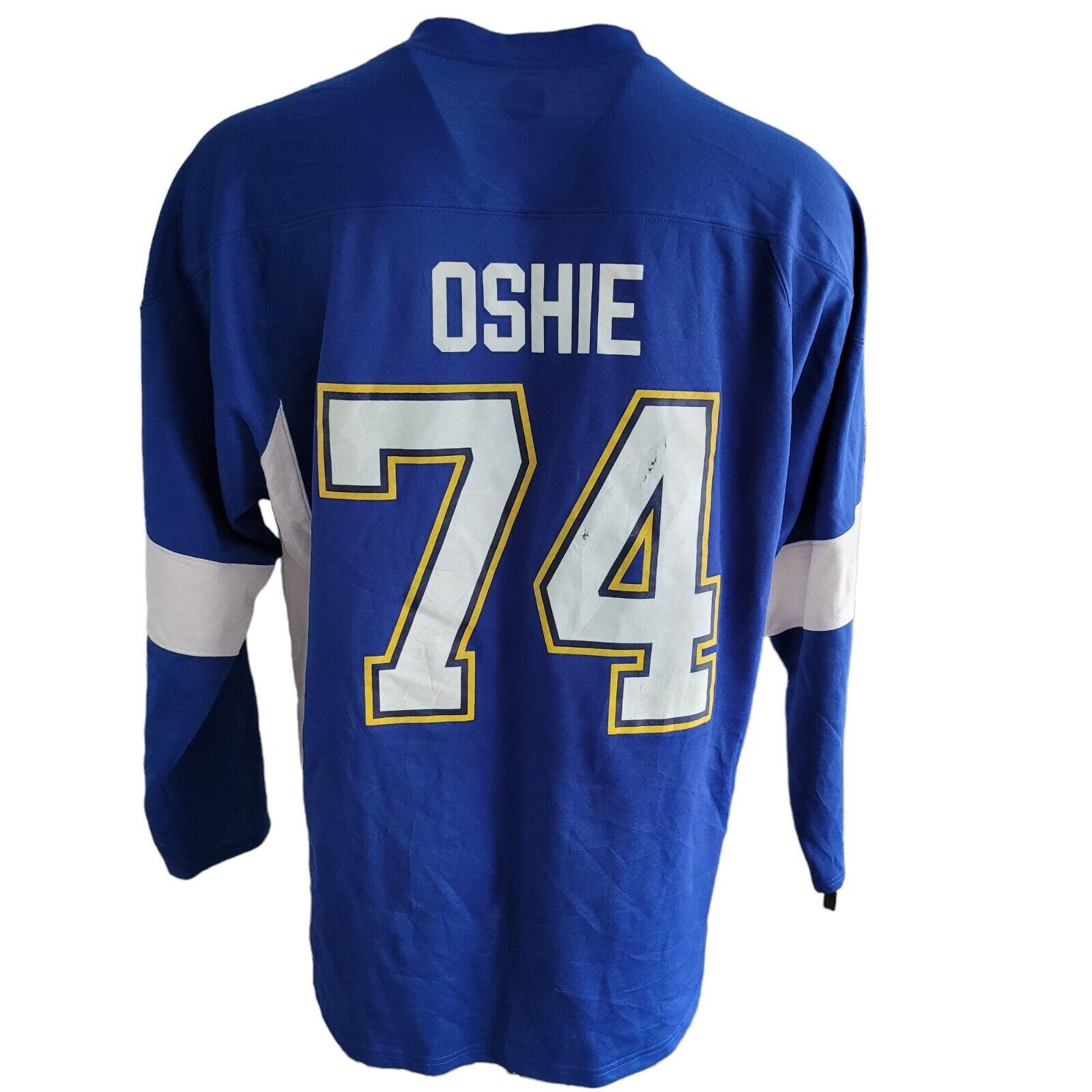 Vintage Reebok St. Louis Blues Oshie 74 NHL Adult XL Jersey-USASTARFASHION