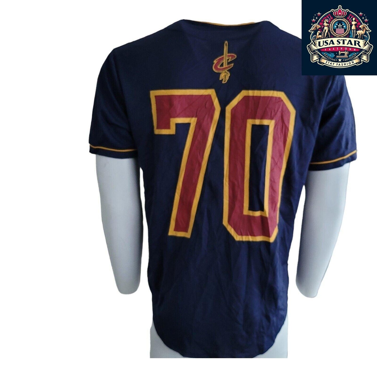 Cleveland Cavaliers Basketball Jersey Large - High-Quality Fabric, Excellent Condition, Perfect Fit - USASTARFASHION