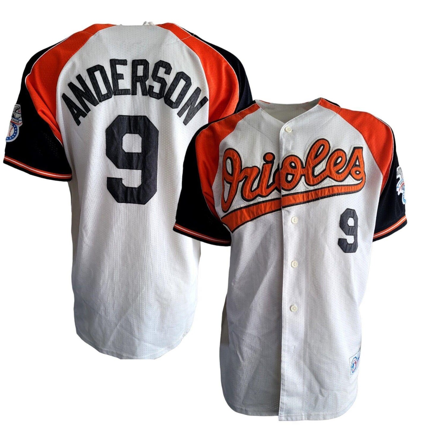 Baltimore Orioles #9 Brady Anderson Jersey - Size Large-USASTARFASHION